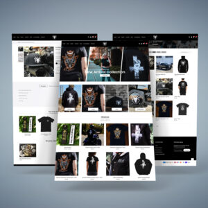 Clothing or fashion store