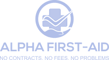 Alpha First-Aid logo